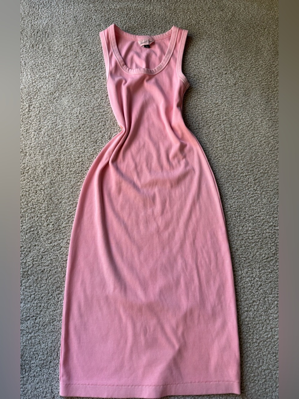 Universal Thread Pink Sleeveless Maxi Dress y2k beach boho casual sexy